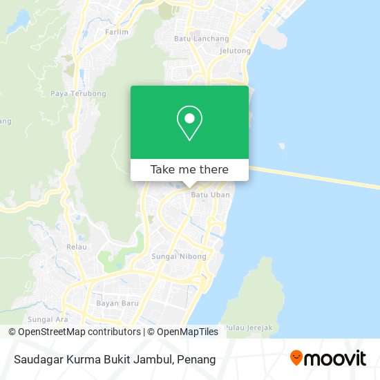 Saudagar Kurma Bukit Jambul map