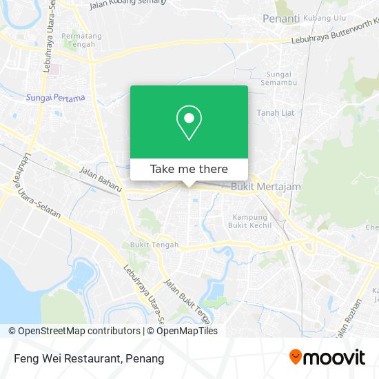 Feng Wei Restaurant map