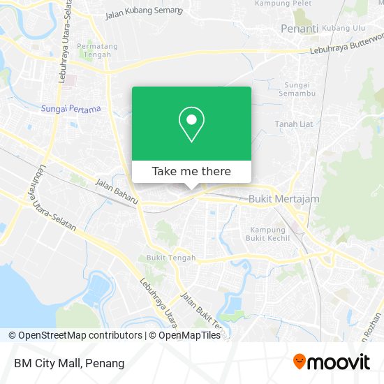 BM City Mall map