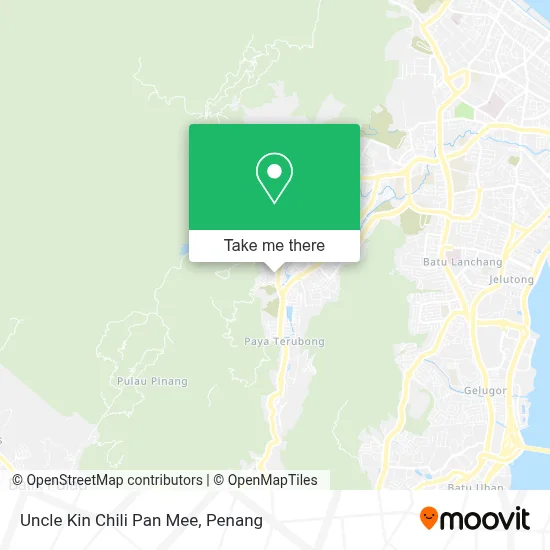 Uncle Kin Chili Pan Mee map