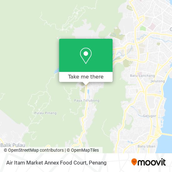 Air Itam Market Annex Food Court map