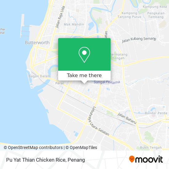Peta Pu Yat Thian Chicken Rice