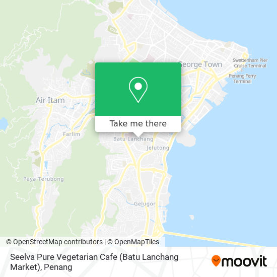 Seelva Pure Vegetarian Cafe (Batu Lanchang Market) map