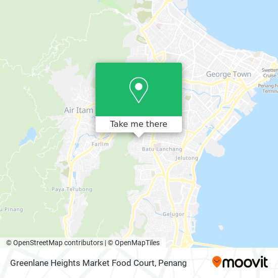Greenlane Heights Market Food Court map