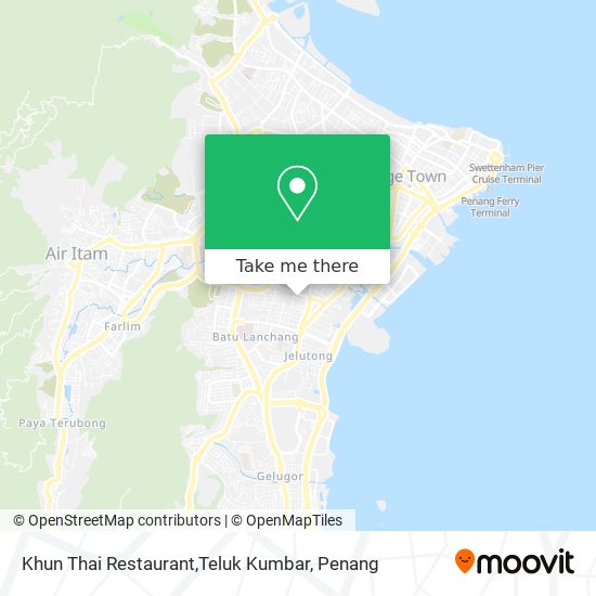 Khun Thai Restaurant,Teluk Kumbar map