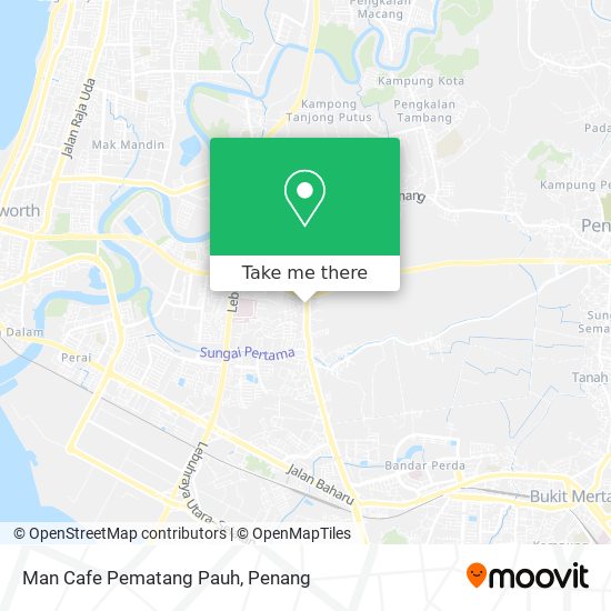 Man Cafe Pematang Pauh map