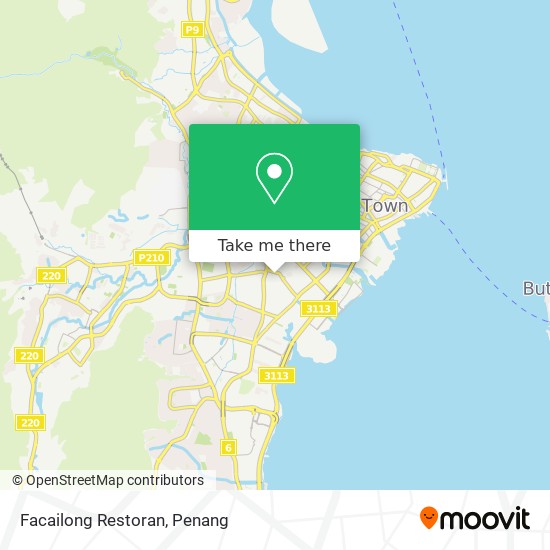 Facailong Restoran map