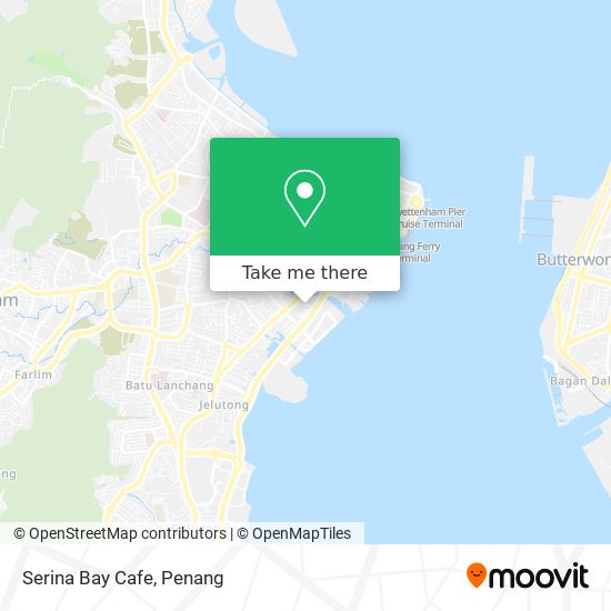 Peta Serina Bay Cafe