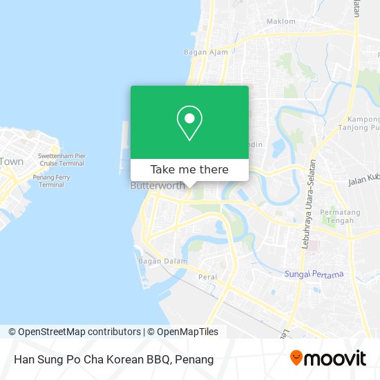 Han Sung Po Cha Korean BBQ map