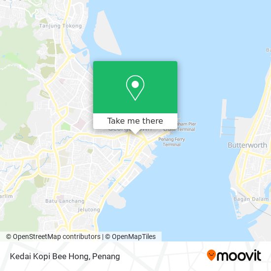 Kedai Kopi Bee Hong map