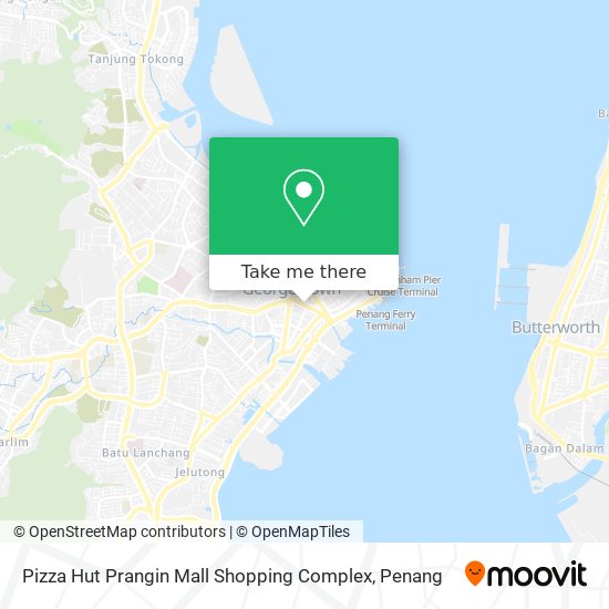 Peta Pizza Hut Prangin Mall Shopping Complex