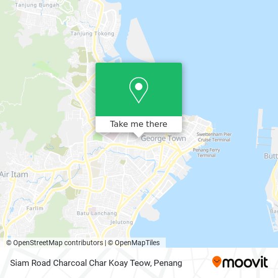 Siam Road Charcoal Char Koay Teow map