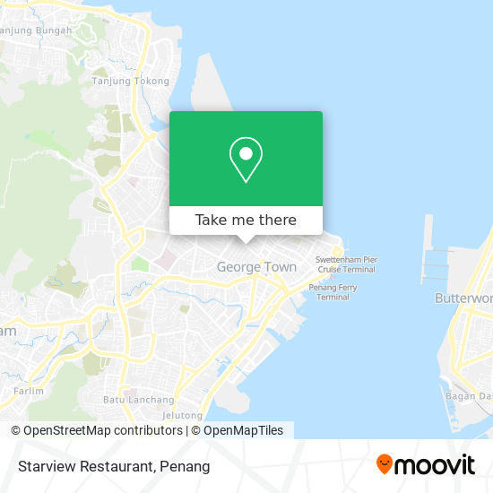 Starview Restaurant map
