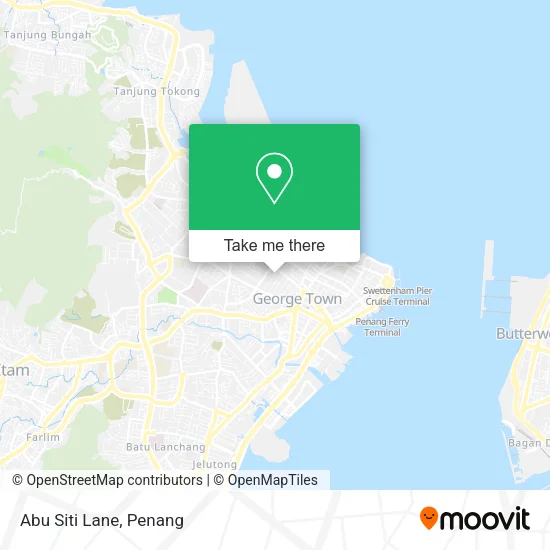 Abu Siti Lane map