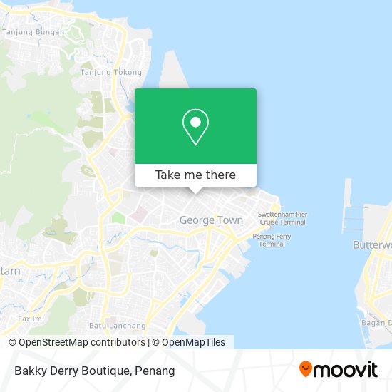 Bakky Derry Boutique map