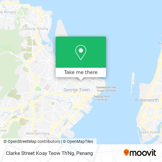 Clarke Street Koay Teow Th'Ng map