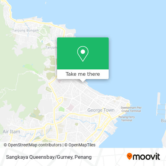 Sangkaya Queensbay/Gurney map