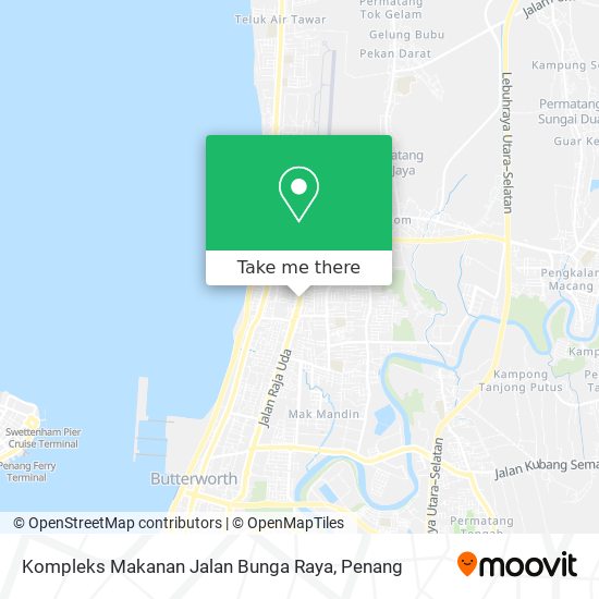 Kompleks Makanan Jalan Bunga Raya map