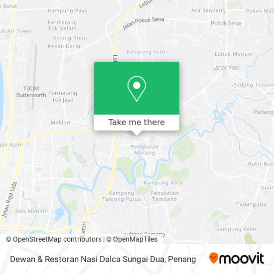 Dewan & Restoran Nasi Dalca Sungai Dua map