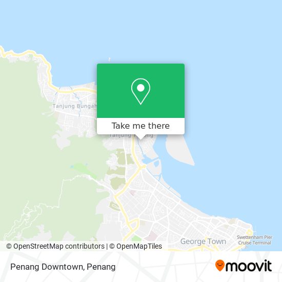 Penang Downtown map