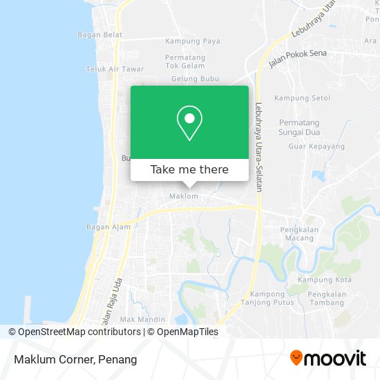 Maklum Corner map