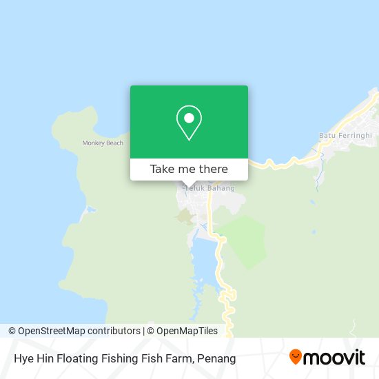 Hye Hin Floating Fishing Fish Farm map