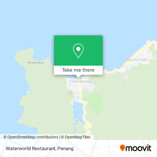 Waterworld Restaurant map