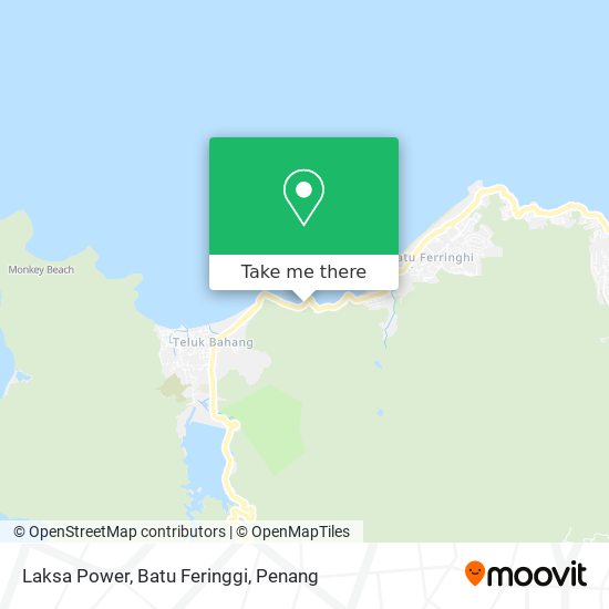 Peta Laksa Power, Batu Feringgi