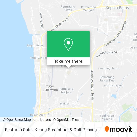 Restoran Cabai Kering Steamboat & Grill map