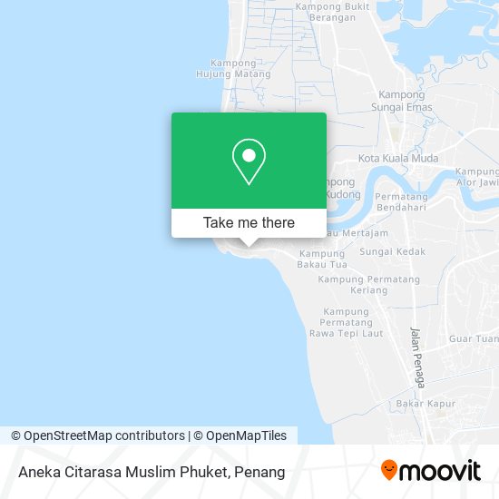 Aneka Citarasa Muslim Phuket map