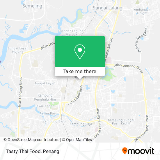 Tasty Thai Food map