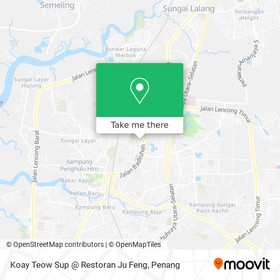 Koay Teow Sup @ Restoran Ju Feng map