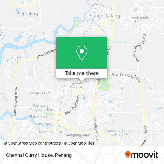 Chennai Curry House map