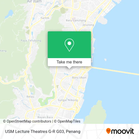 USM Lecture Theatres G-R G03 map