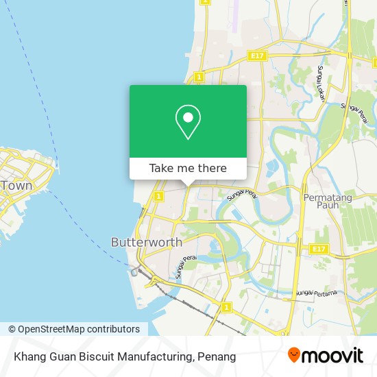 Peta Khang Guan Biscuit Manufacturing