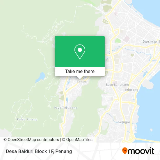 Desa Baiduri Block 1F map