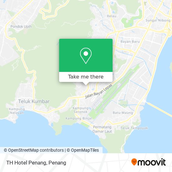 TH Hotel Penang map