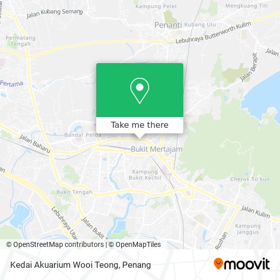 Kedai Akuarium Wooi Teong map