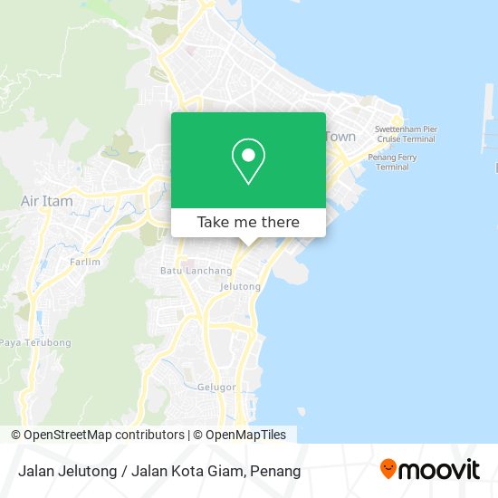 Jalan Jelutong / Jalan Kota Giam map