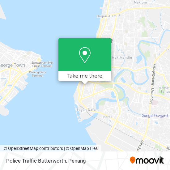 Police Traffic Butterworth map