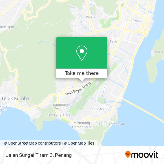 Jalan Sungai Tiram 3 map