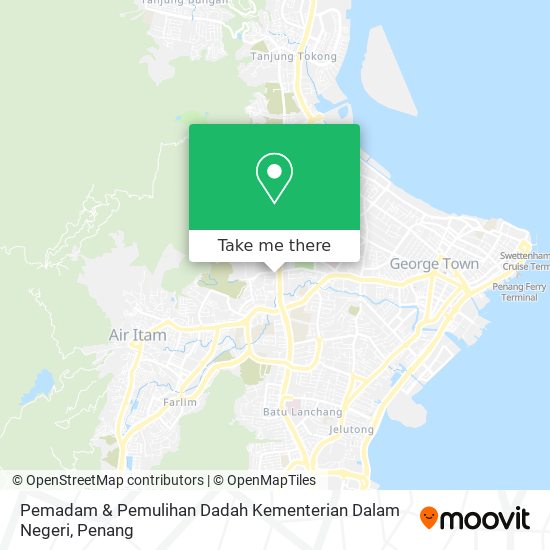 Pemadam & Pemulihan Dadah Kementerian Dalam Negeri map