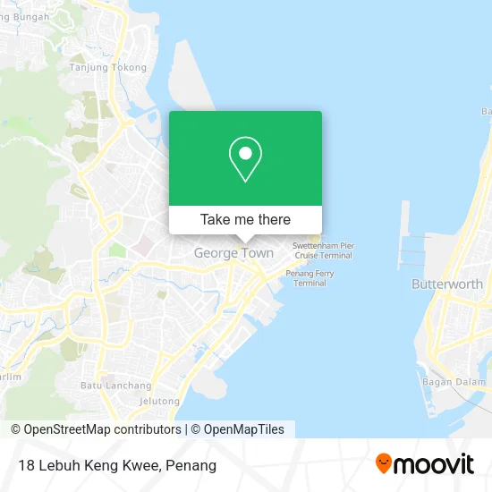 18 Lebuh Keng Kwee map