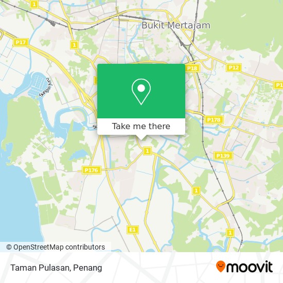 Bagaimana untuk pergi ke Taman Pulasan di Pulau Pinang menggunakan Bas