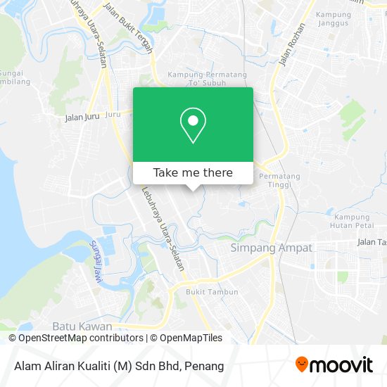 Peta Alam Aliran Kualiti (M) Sdn Bhd