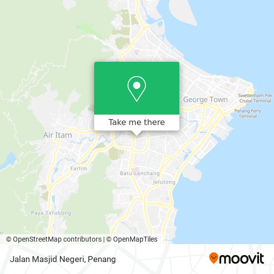 Peta Jalan Masjid Negeri