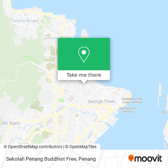 Sekolah Penang Buddhist Free map