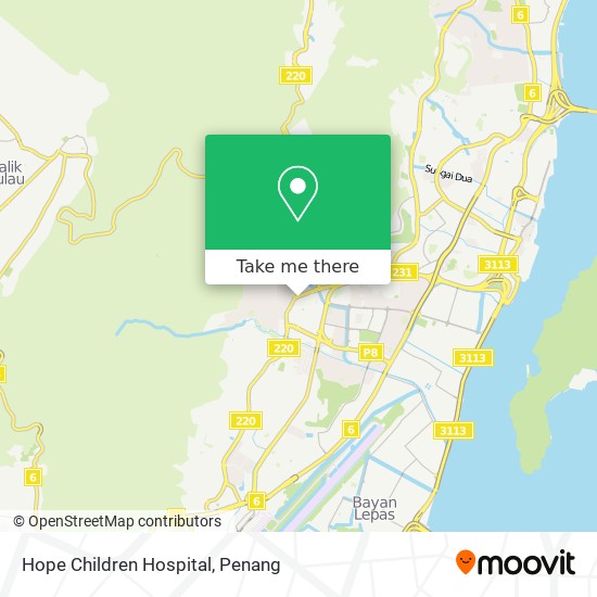 How To Get To Hope Children Hospital In Pulau Pinang By Bus Or Funicular