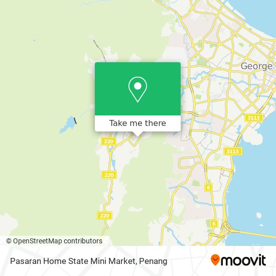 Peta Pasaran Home State Mini Market