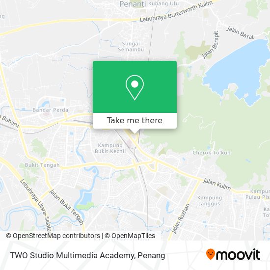 Peta TWO Studio Multimedia Academy